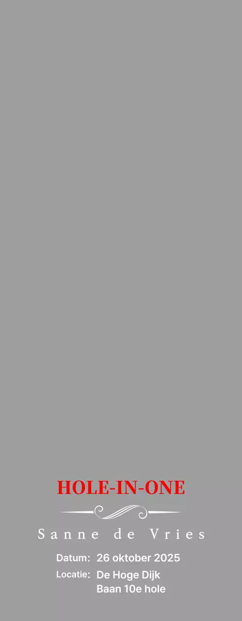 Klassieke golfplaquette met een illustratie van een golfspeler