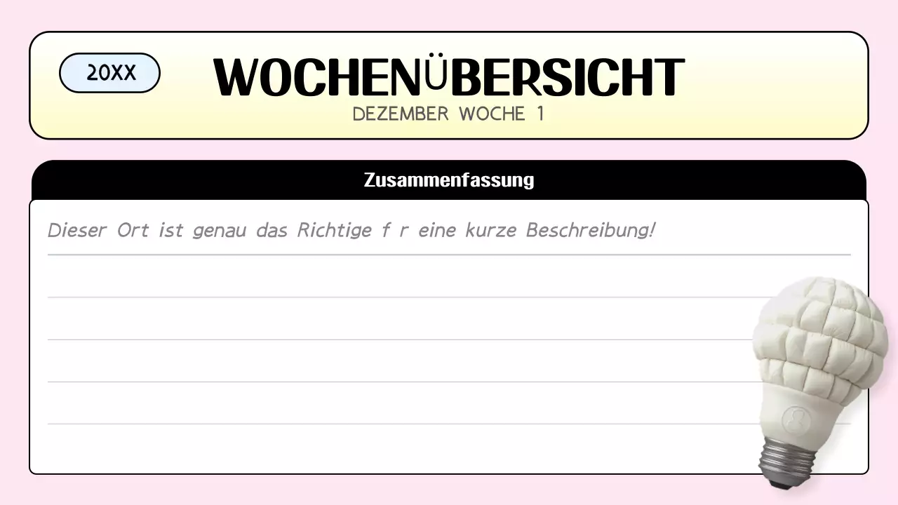 rosa trendy Klasse Agenda Planer