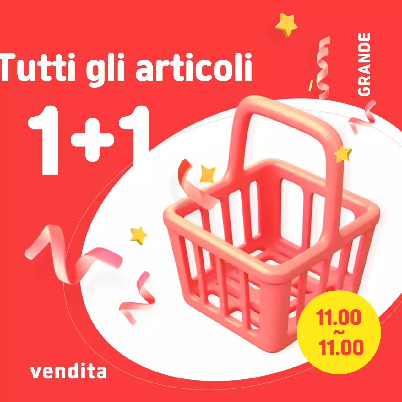 Evento di vendita Red Pop