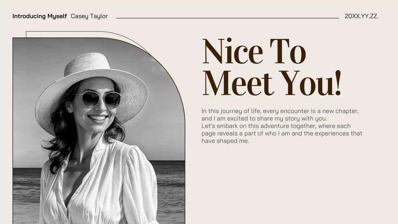 Bài thuyết trình giới thiệu Grey Modern