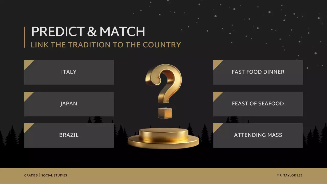 Red Traditional Christmas Presentation