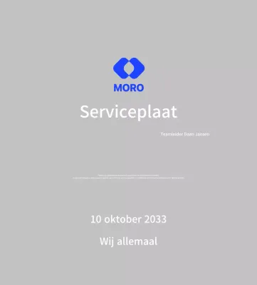 Vier het blauwe bedrijfslogo