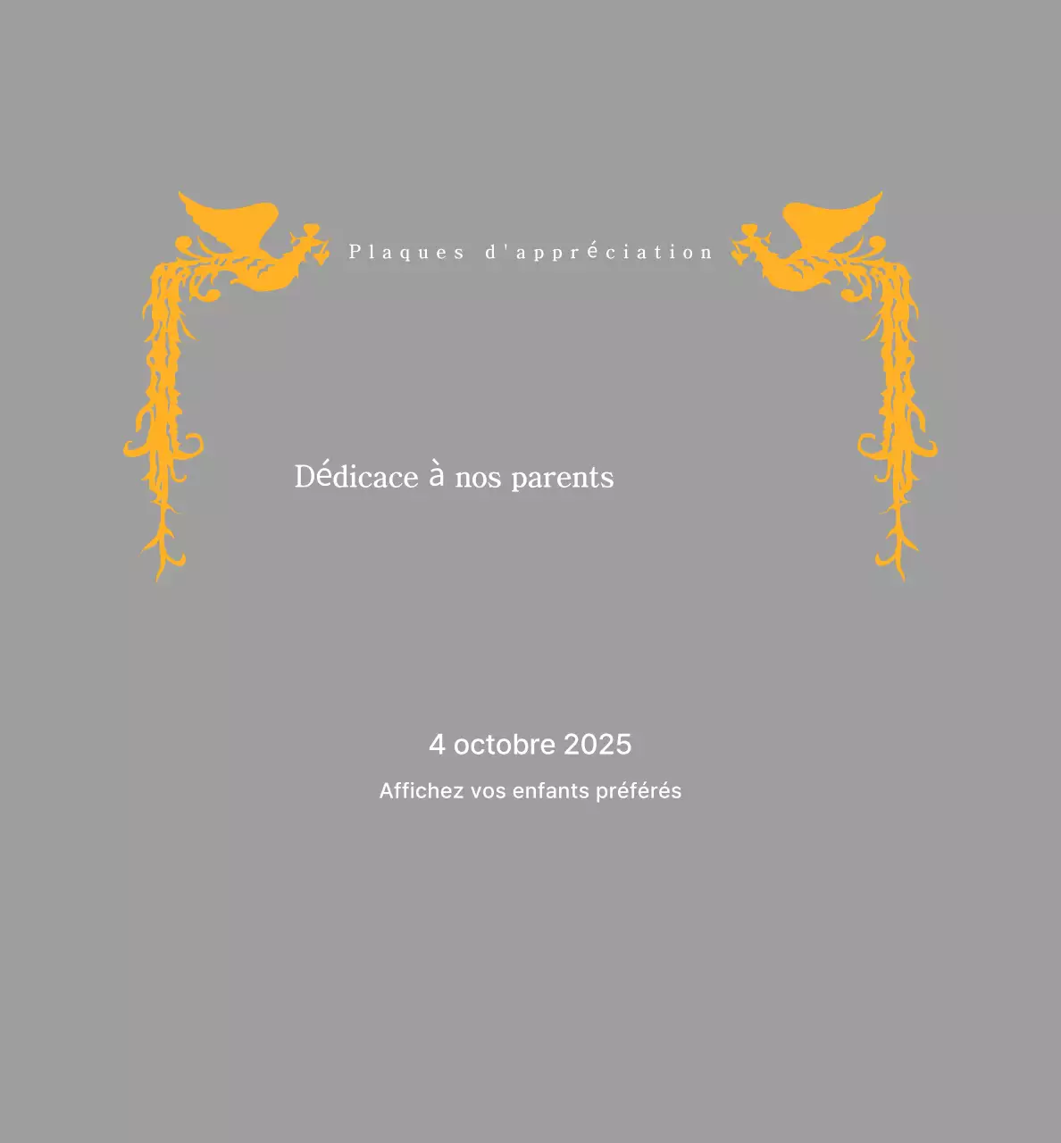 Trophée classique de tournoi de golf avec décoration phénix colorée