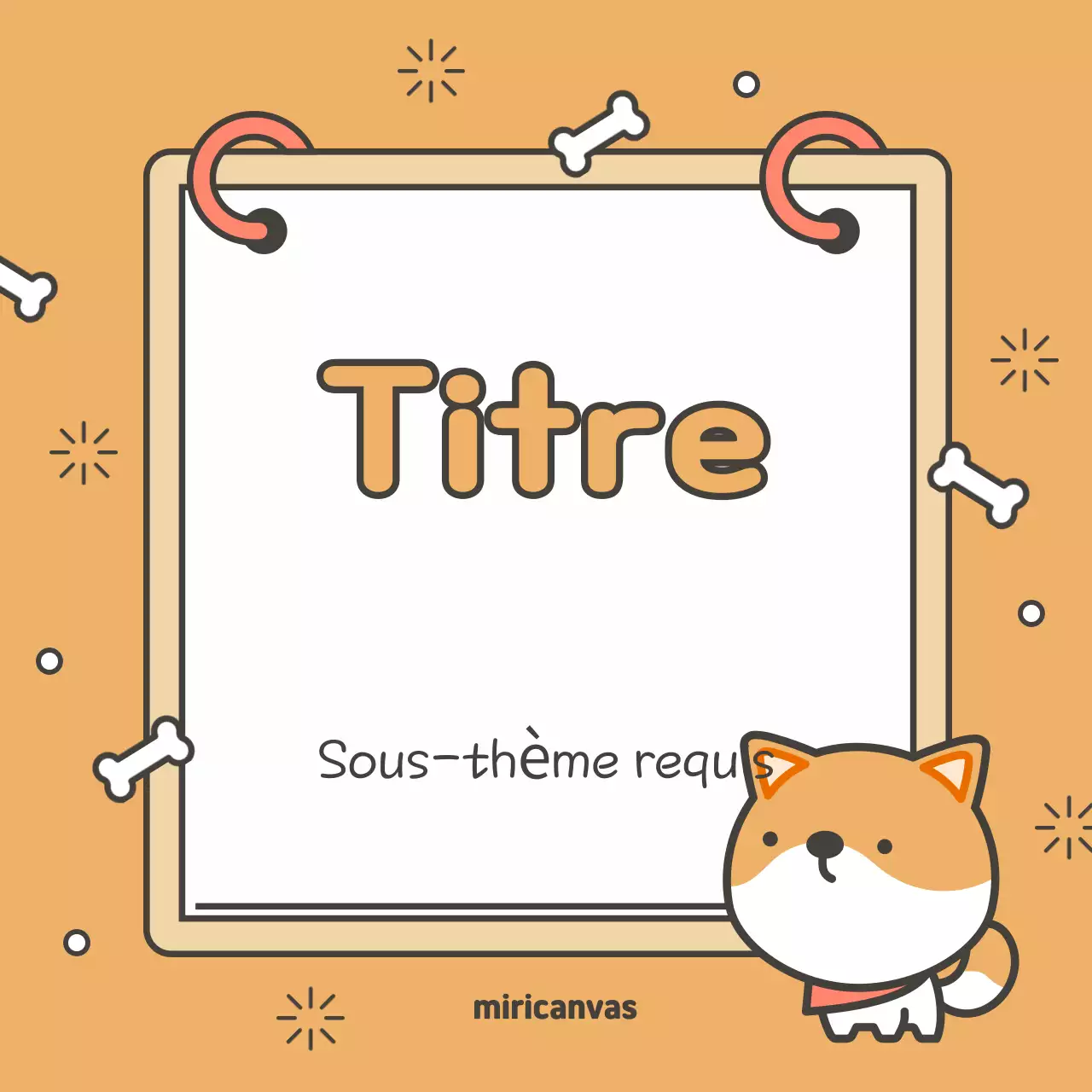 12 couvertures mignonnes d'animaux du zodiaque en marron et orange