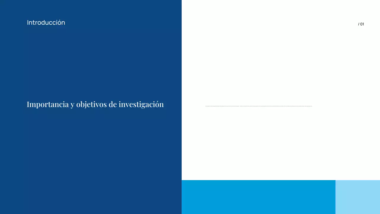 blue presentación profesional de tesis