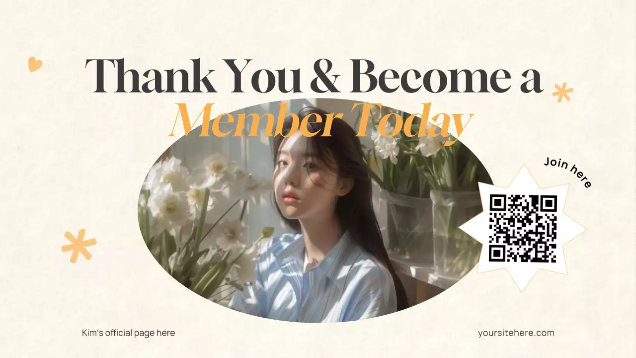 Beige Modern K-Drama Pitch Presentation