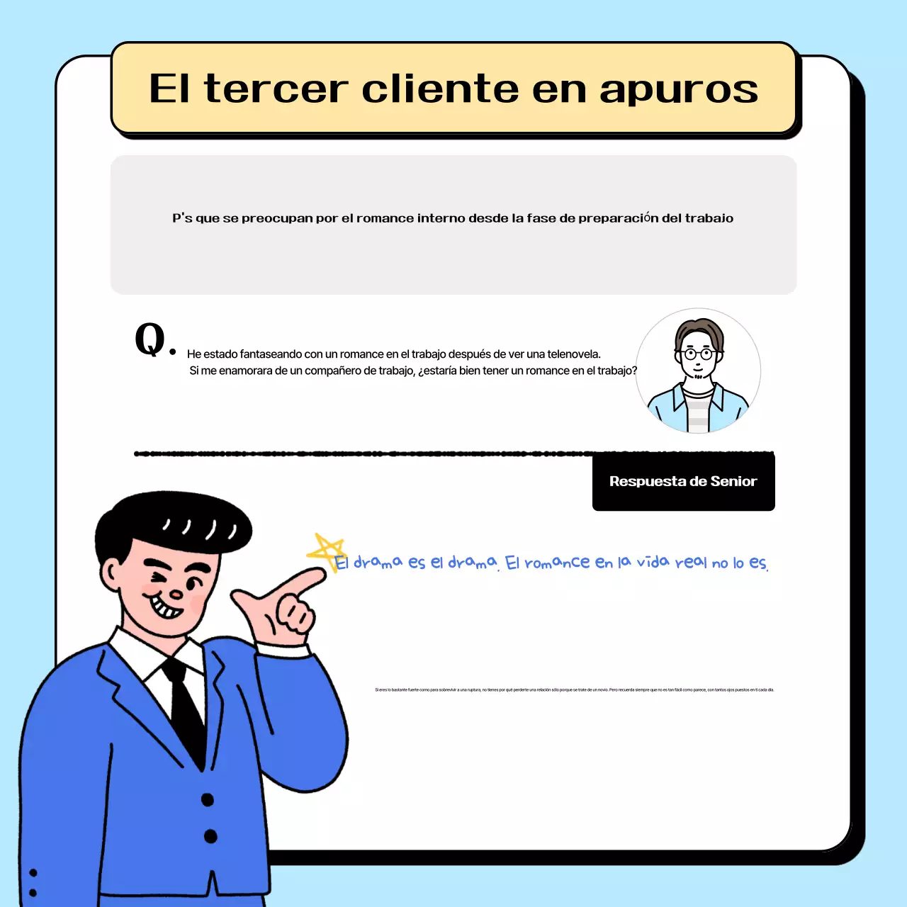 Tuit azul claro de dibujos animados