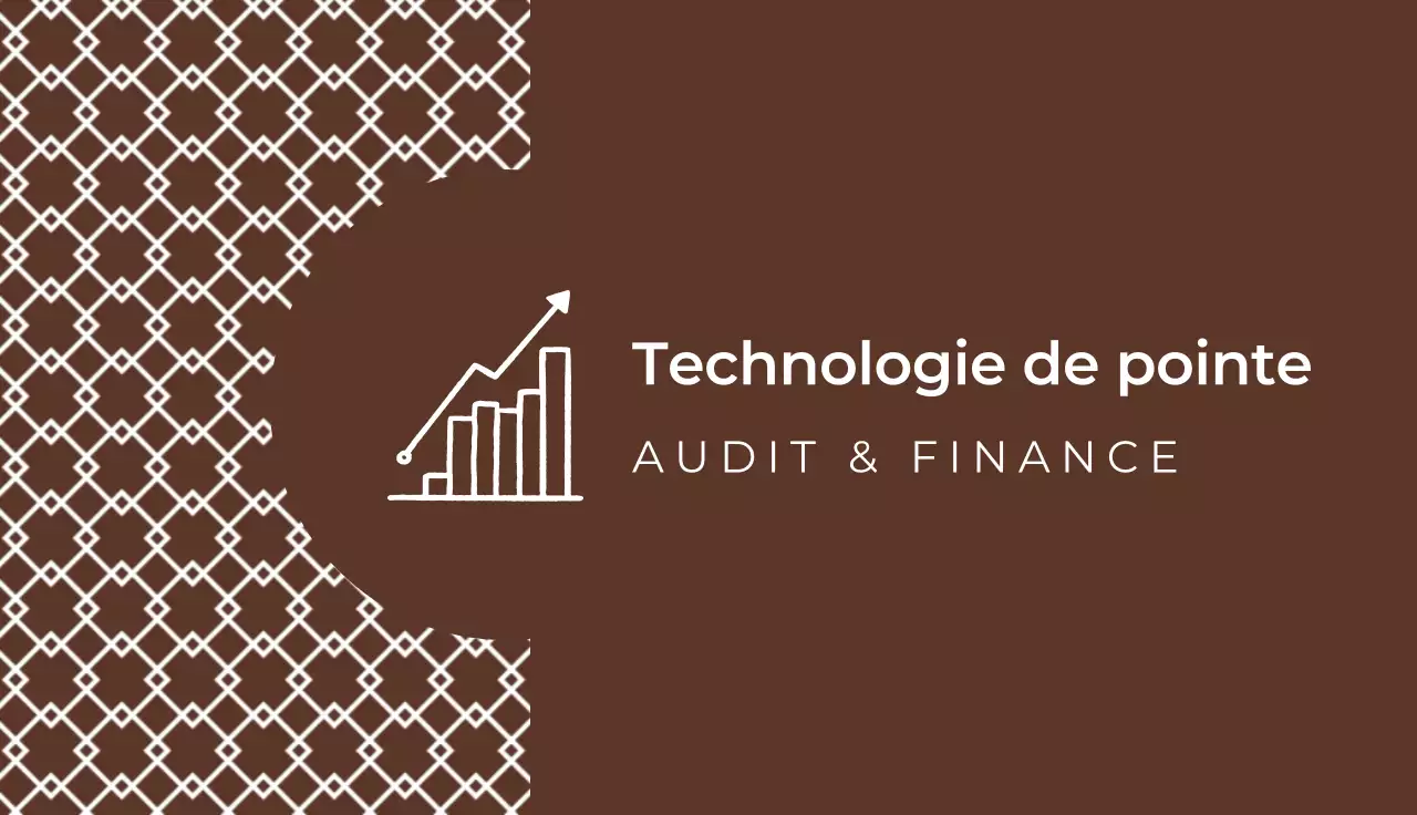 carte de visite minimale brune