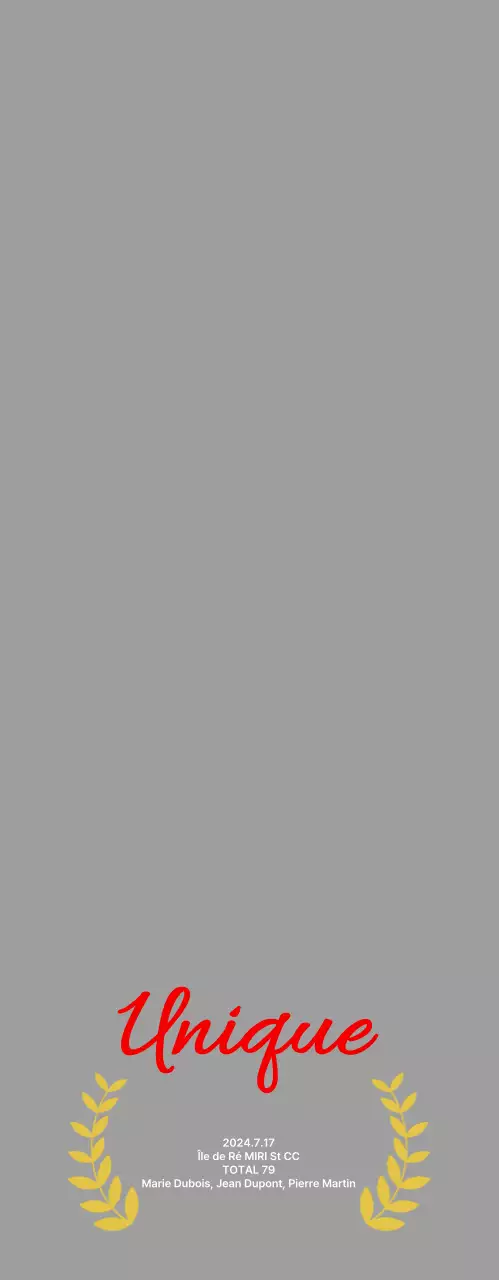 Minimalist Golf Sport Single