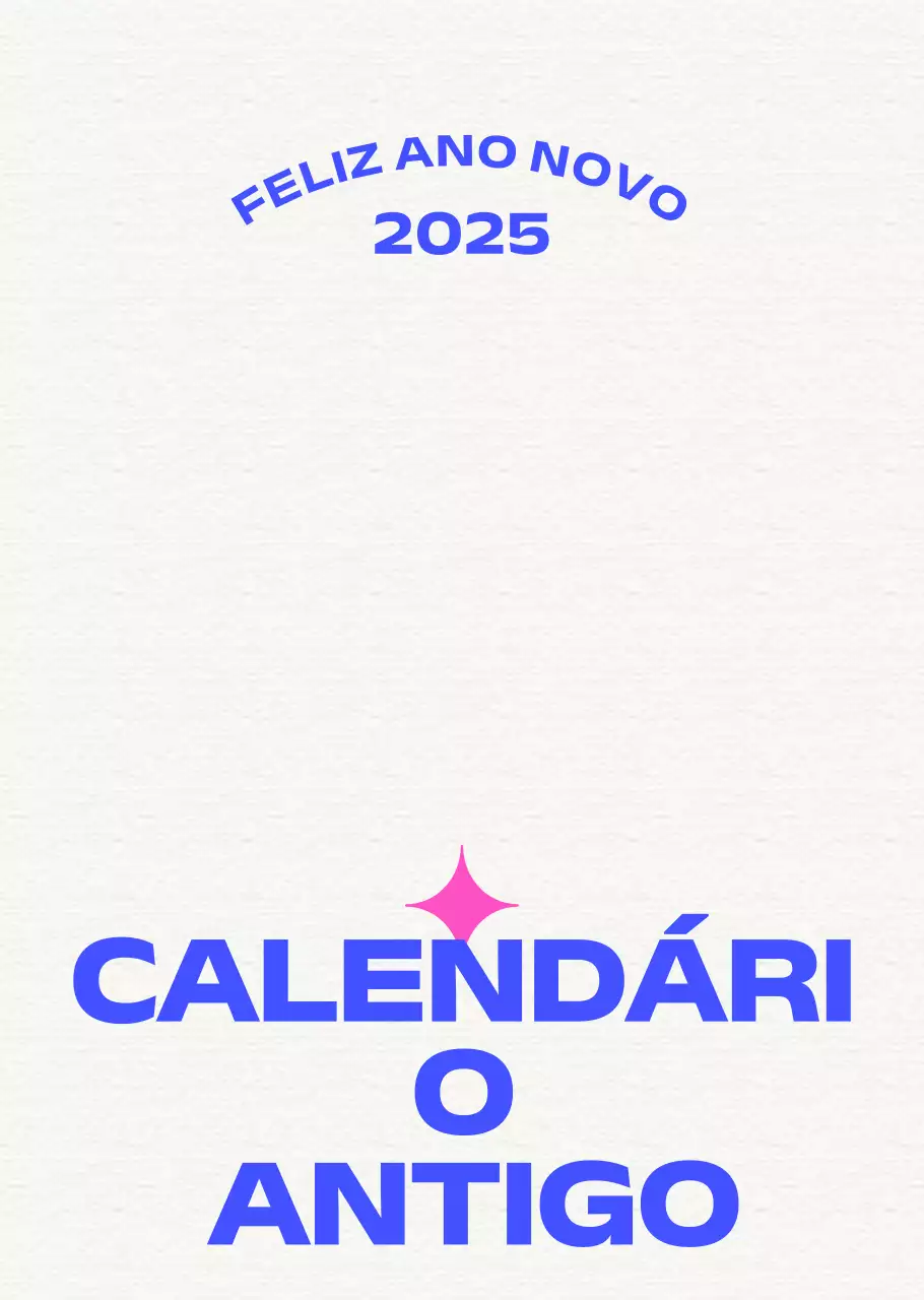 Calendário Vintage