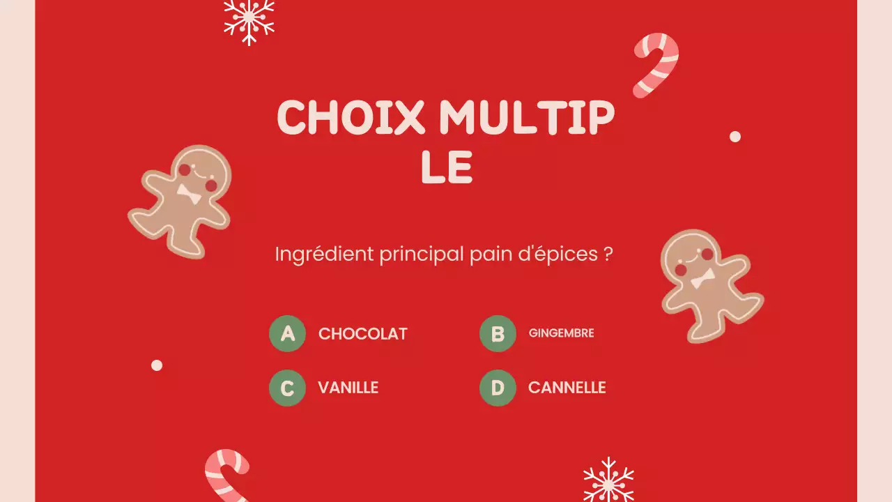 Présentation de Noël rétro rouge