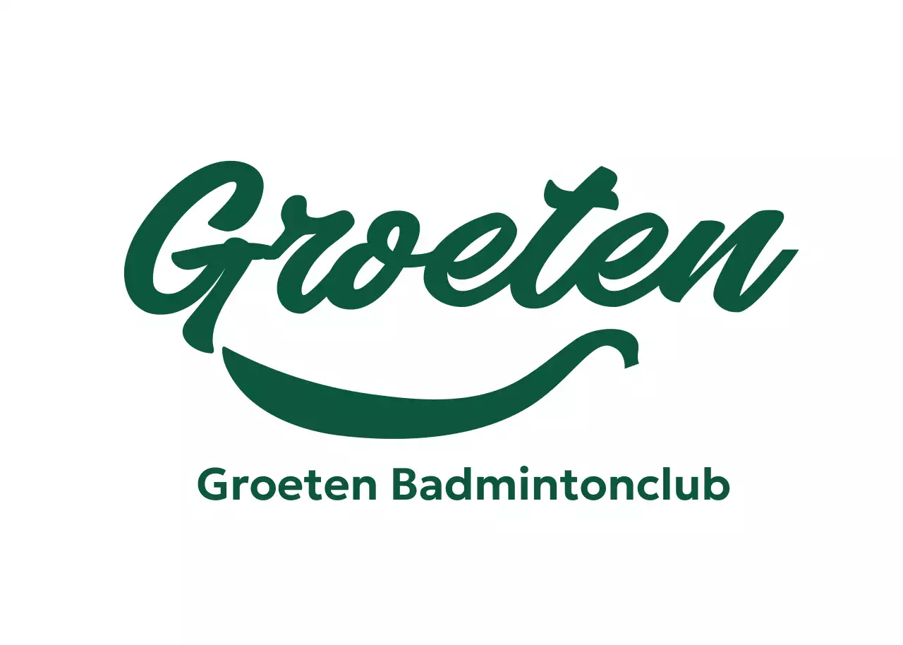 Abstract eenvoudig sportlogo