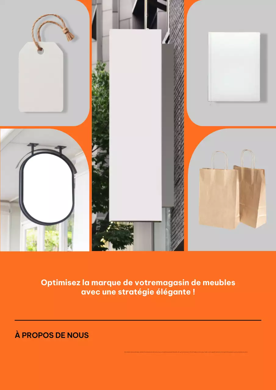 Orange Modern Branding Advertisement