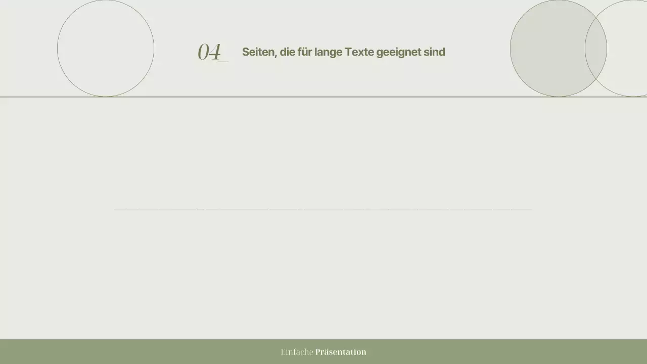 Khaki Einfache Präsentation Dokumentation