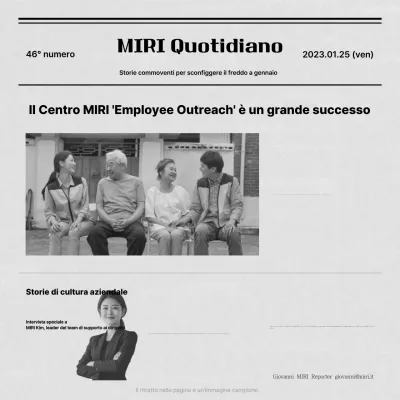 Promuovere il volontariato vintage in bianco e nero