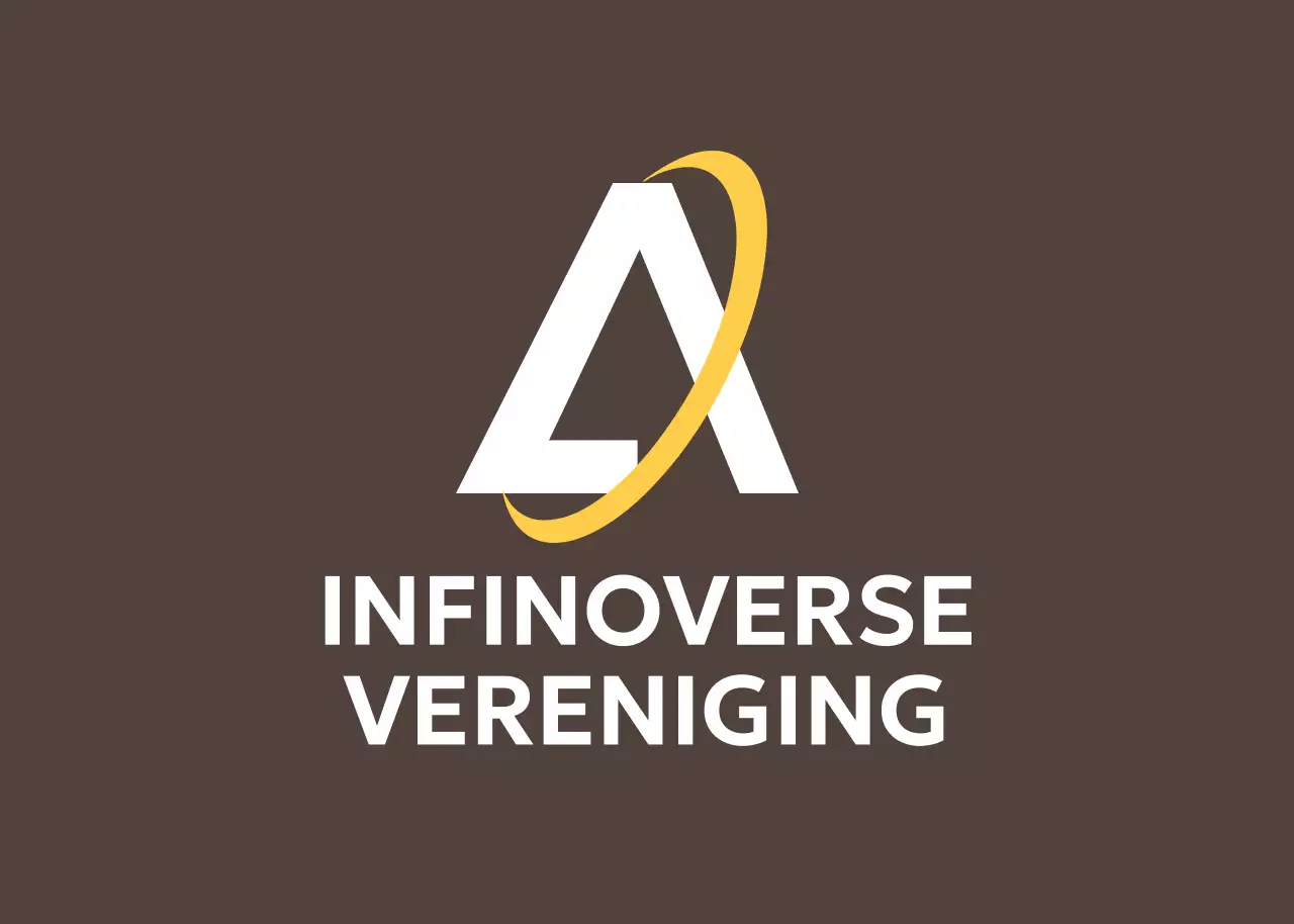 Bruin modern logo bedrijfspromotie