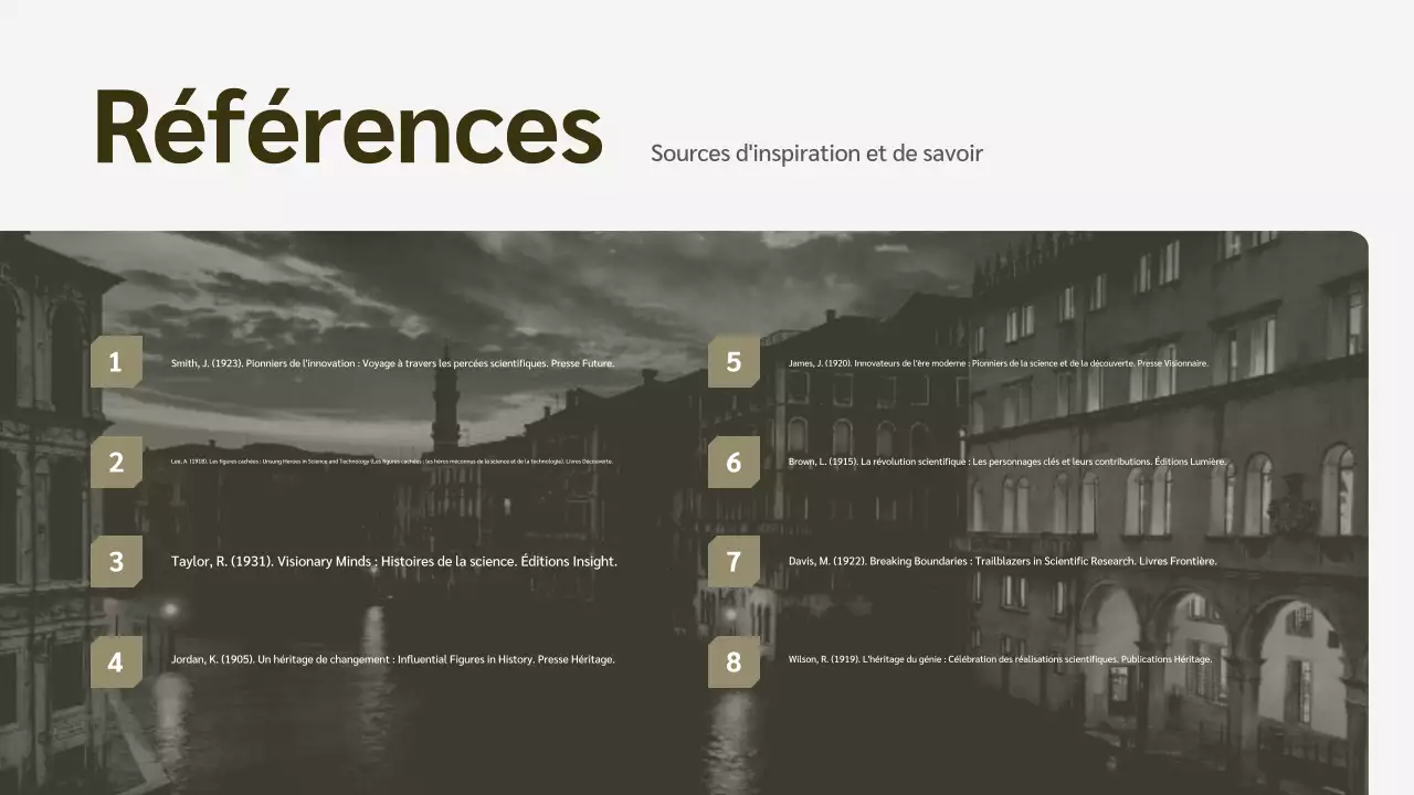 beige histoire moderne biographie conférence