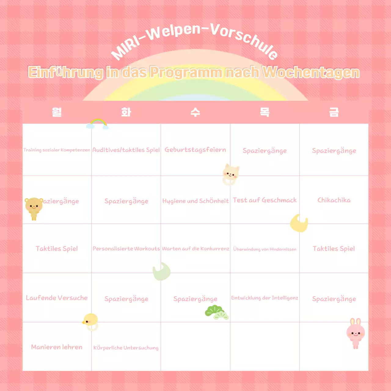 Gelbe süße Welpensprüche