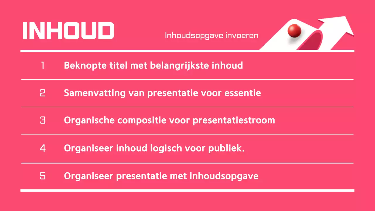 Roze Modern Ontwerp Beschrijving