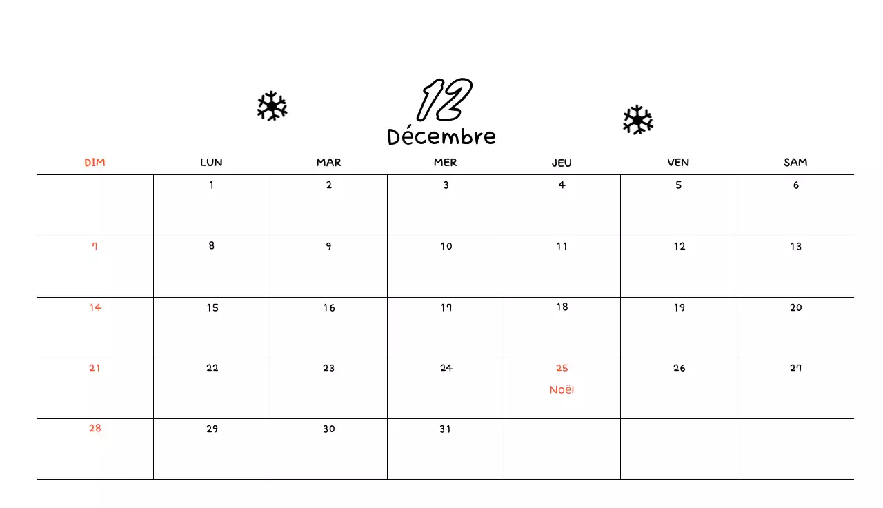 Calendrier photo jaune mignon