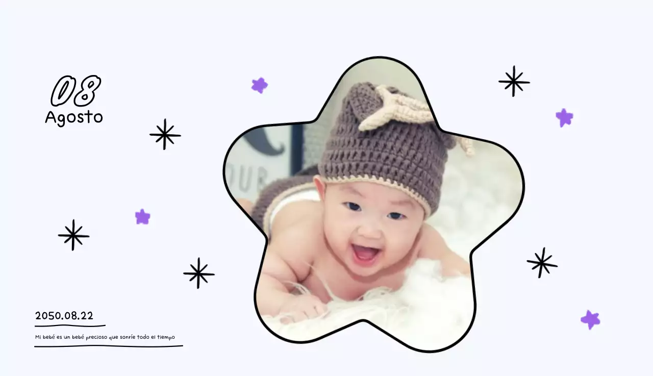 Calendario de fotos Yellow Cute