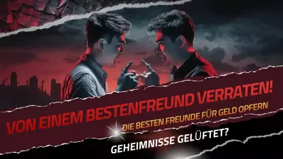 rote dramatische Freundschaftsanzeige