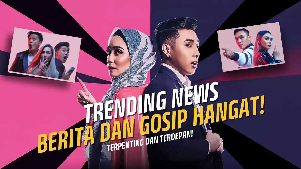 Pink Trendy News Announcement YouTube Thumbnail
