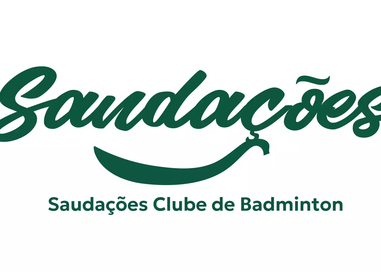 Logótipo desportivo simples e abstrato