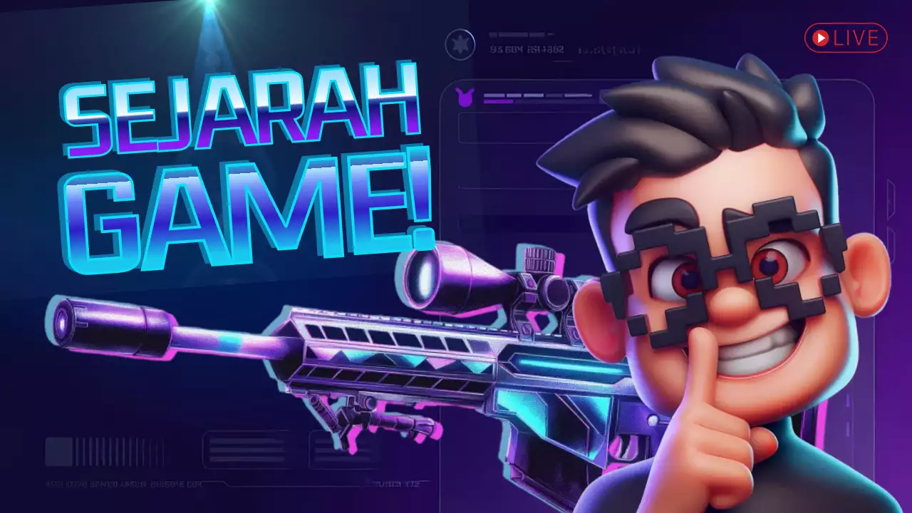 Purple Cyber Gaming Event YouTube Thumbnail