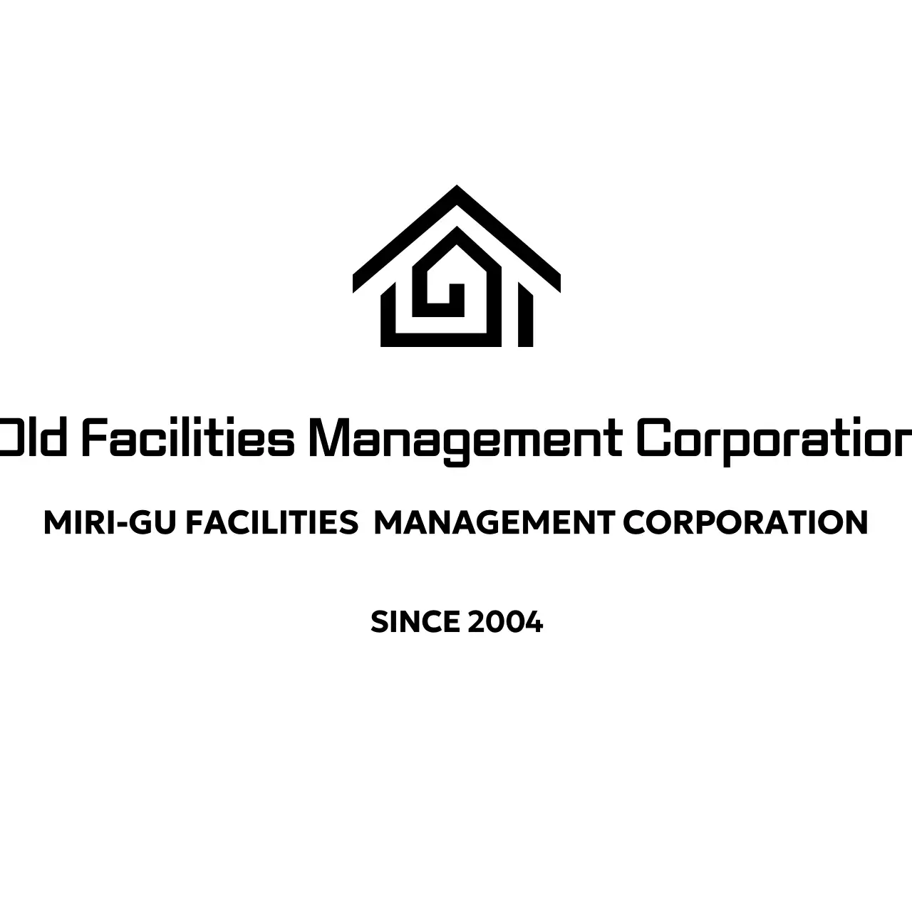 Promote a simple organization with a house-shaped logo