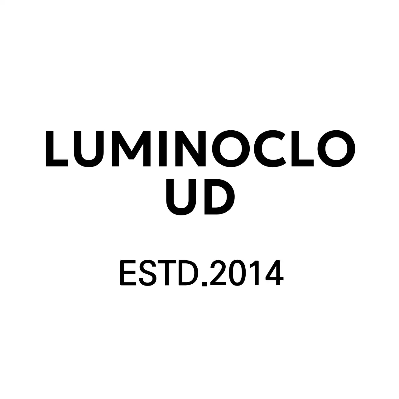 Redação simples do logótipo da empresa