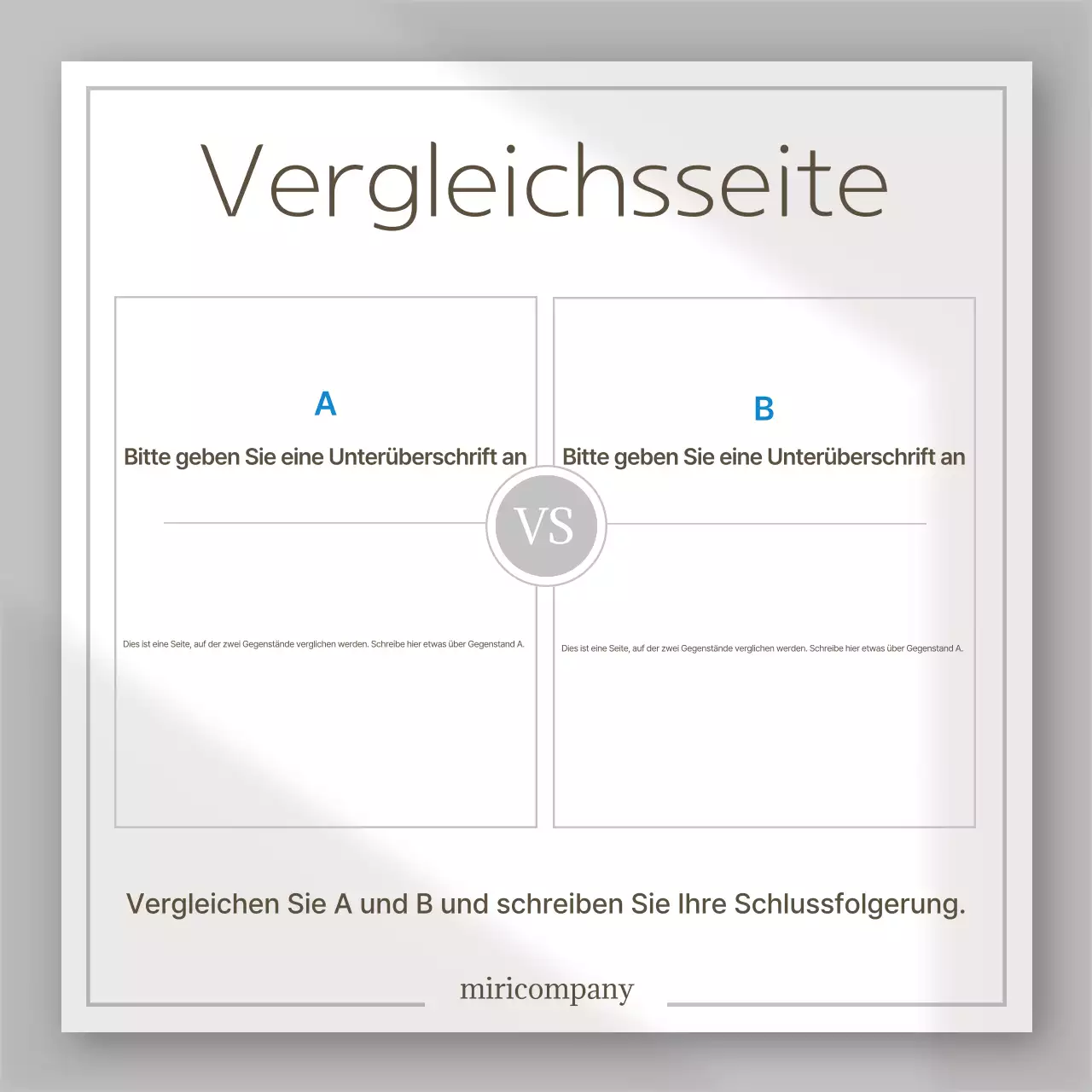 Weiß Einfaches Design erklärt