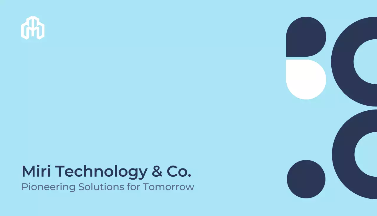 Teal Modern Business Card