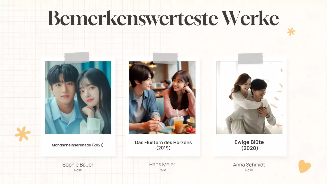 beige modern drama pitch persentation