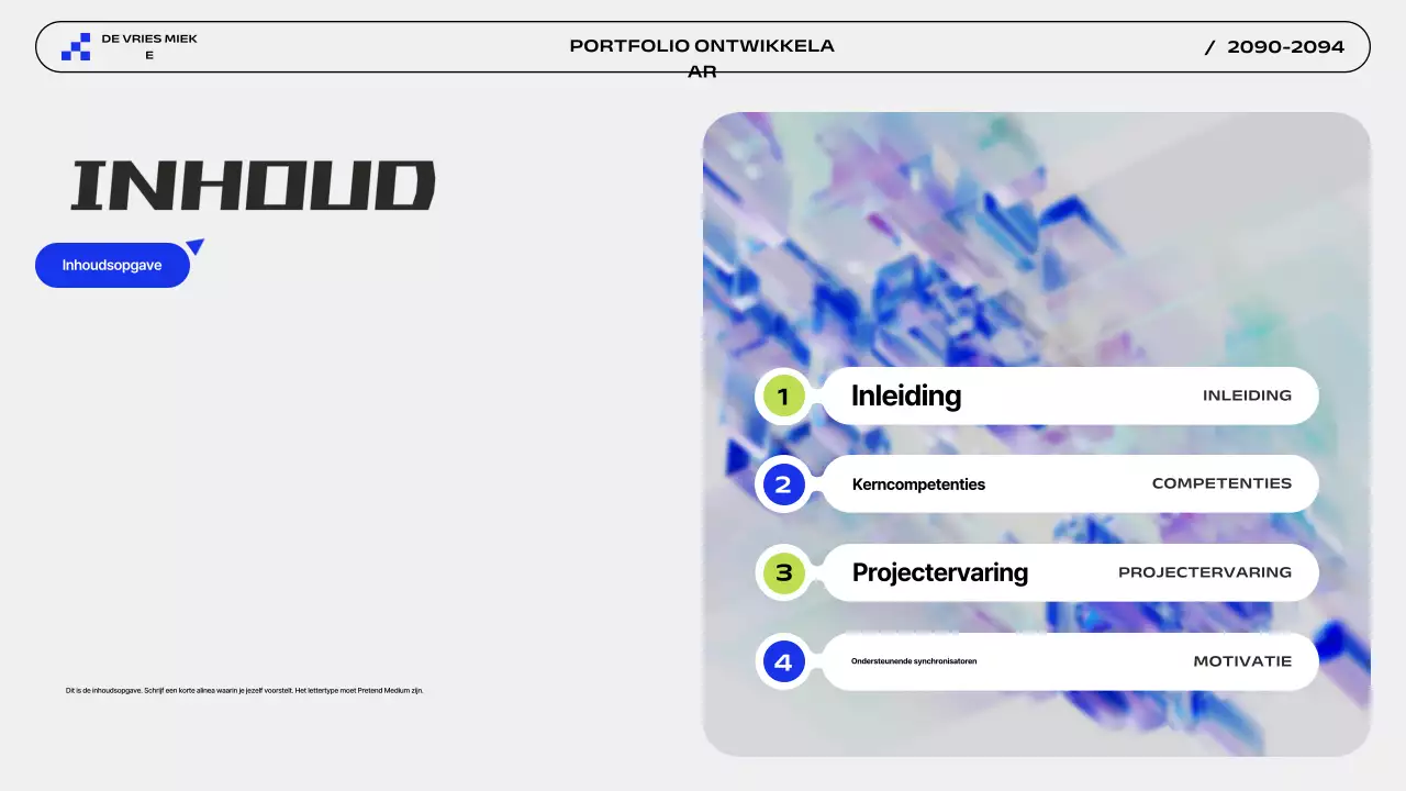 Introductie van de Grijze Moderne Portefeuille