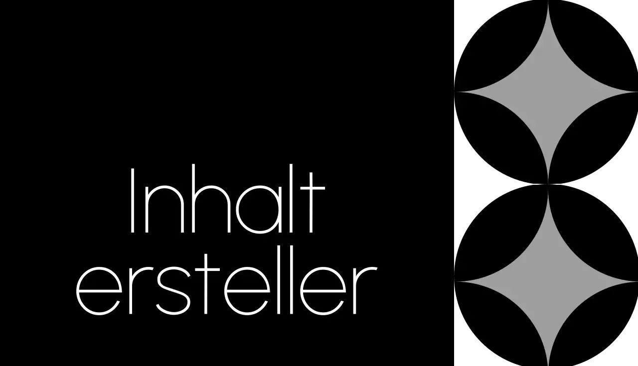 schwarze minimalistische Visitenkarte