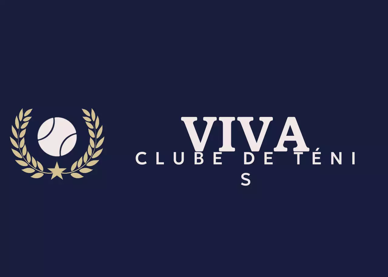 Logótipo desportivo moderno azul-marinho