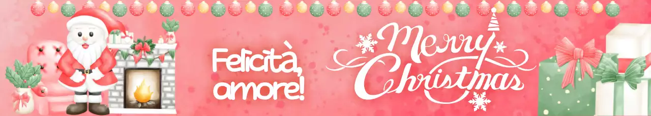 Un festival di Natale rosa e accogliente