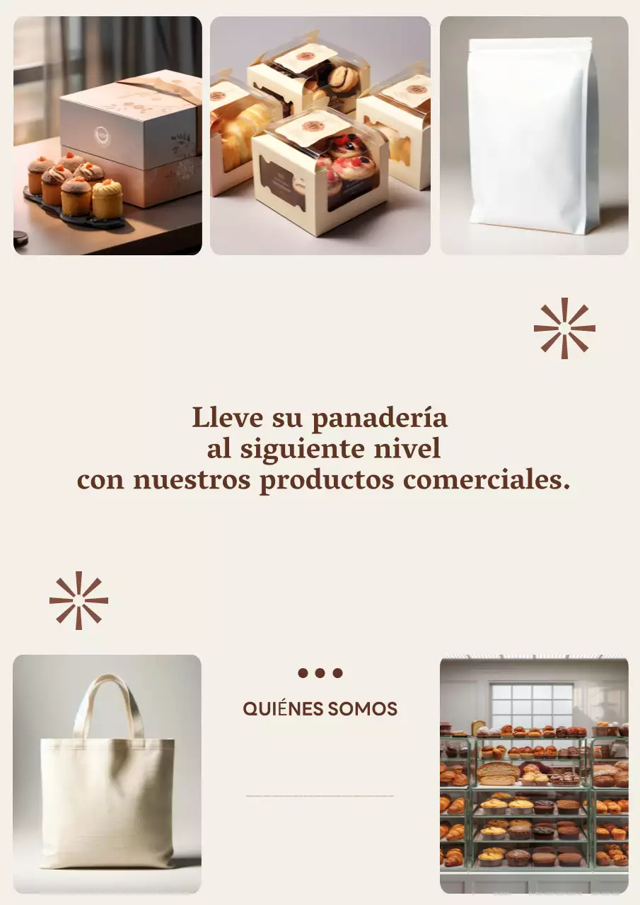 Beige Modern Bakery Promoción