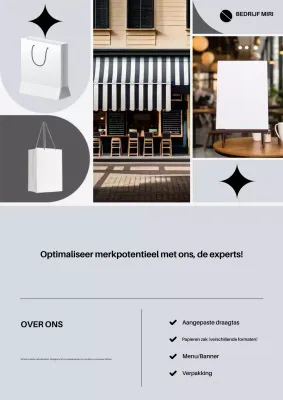 Grijze Moderne Branding Advertentie