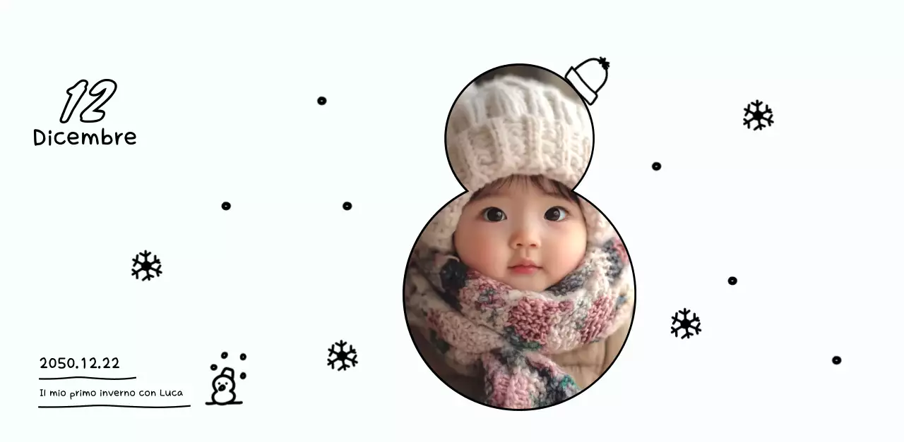 Festeggiare il nuovo anno in bianco