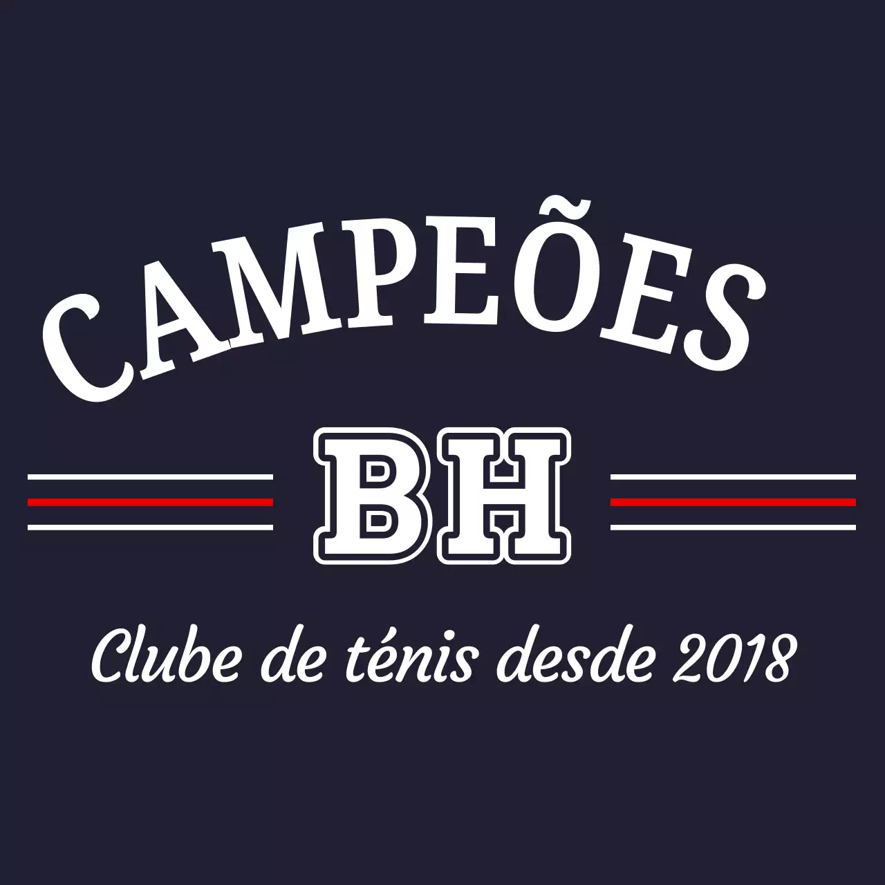 Logótipo desportivo clássico