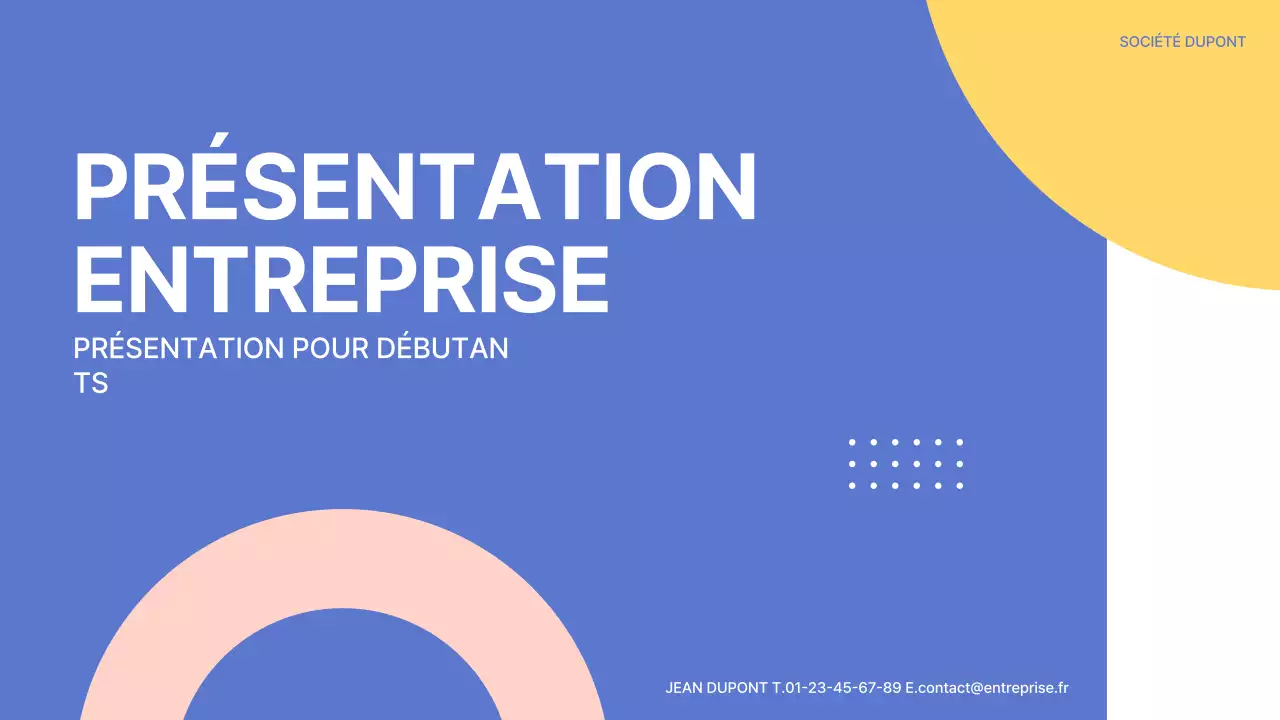 Une proposition aux formes épurées en bleu et jaune