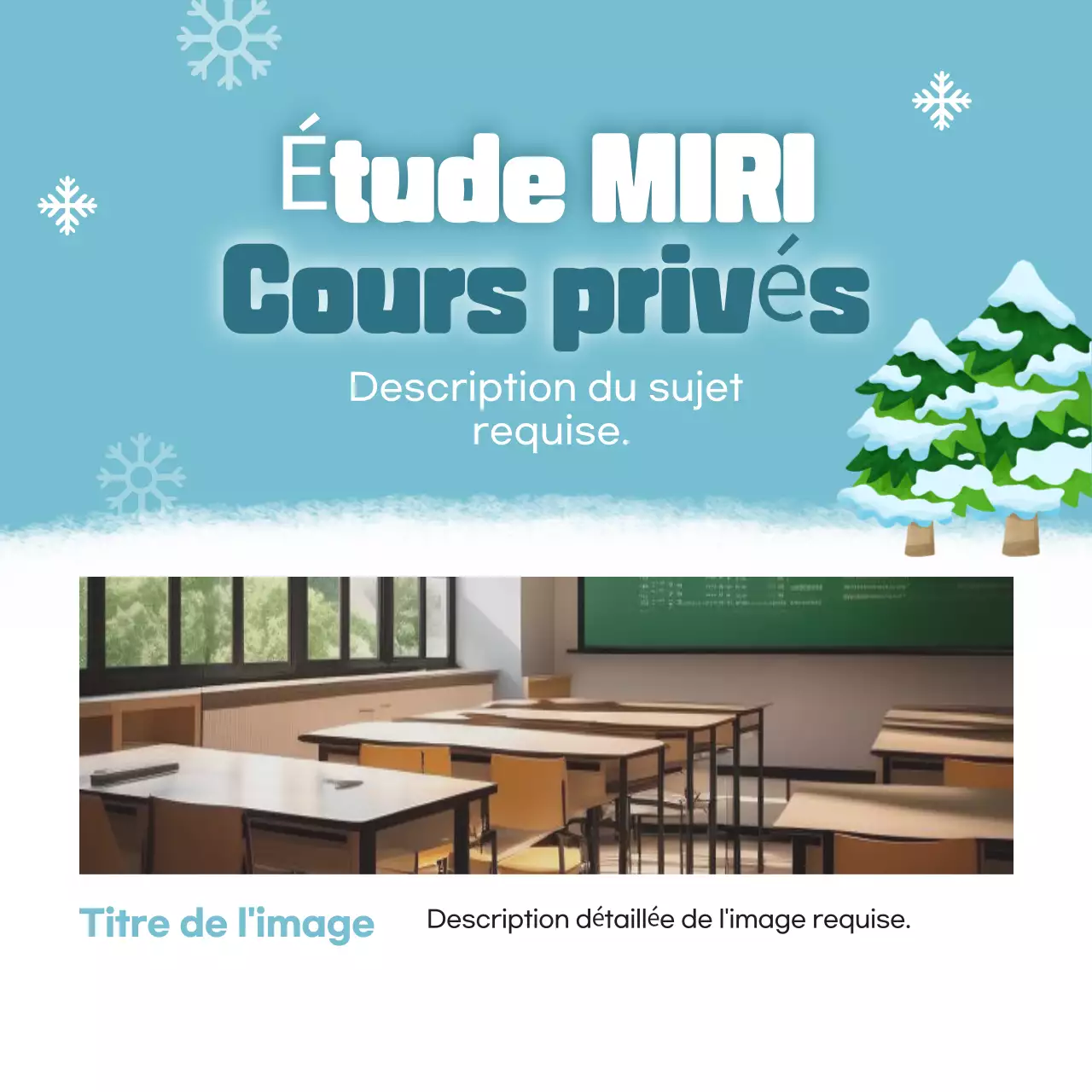 Recrutement d'un stagiaire bleu clair et cosy