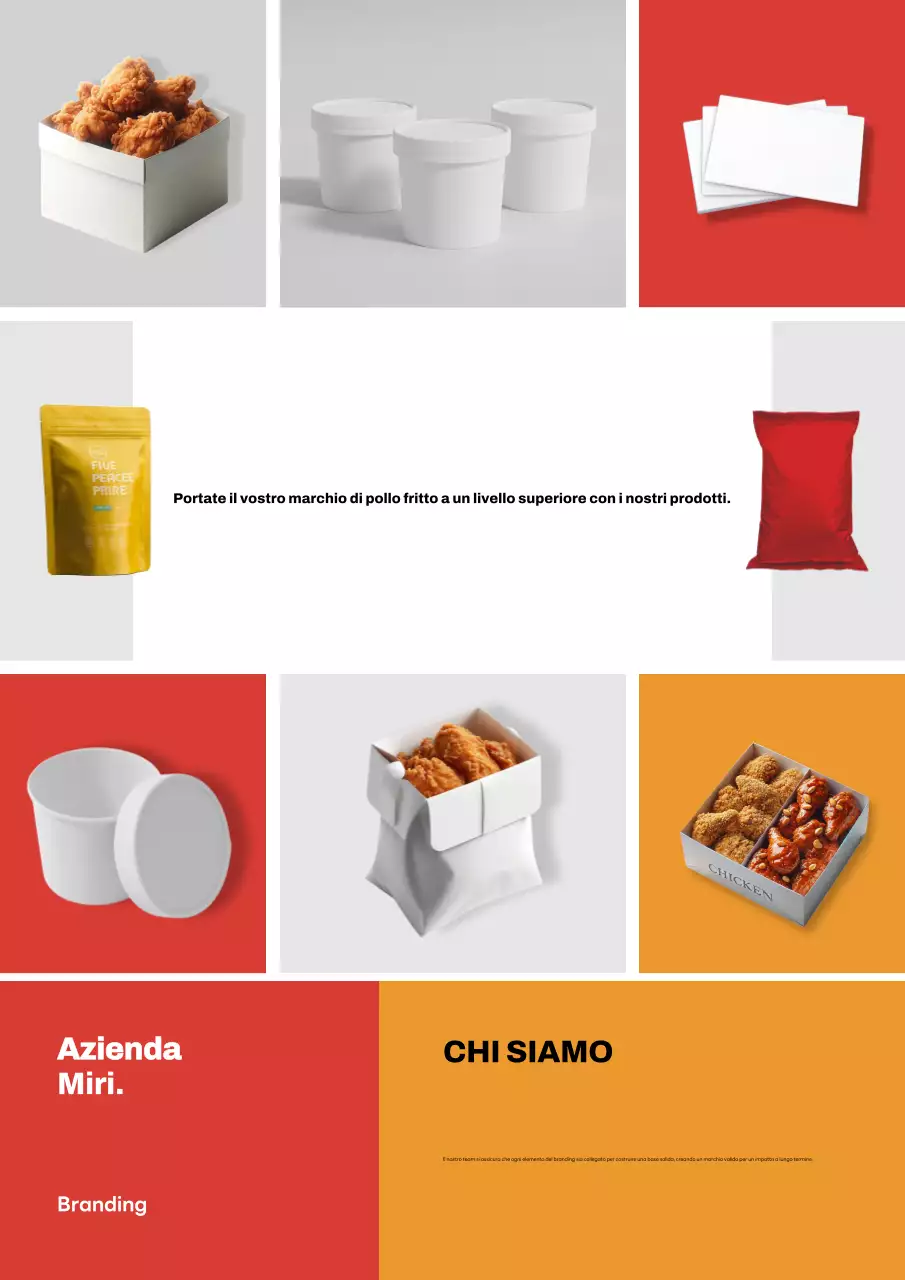 Promozione Red Modern Food