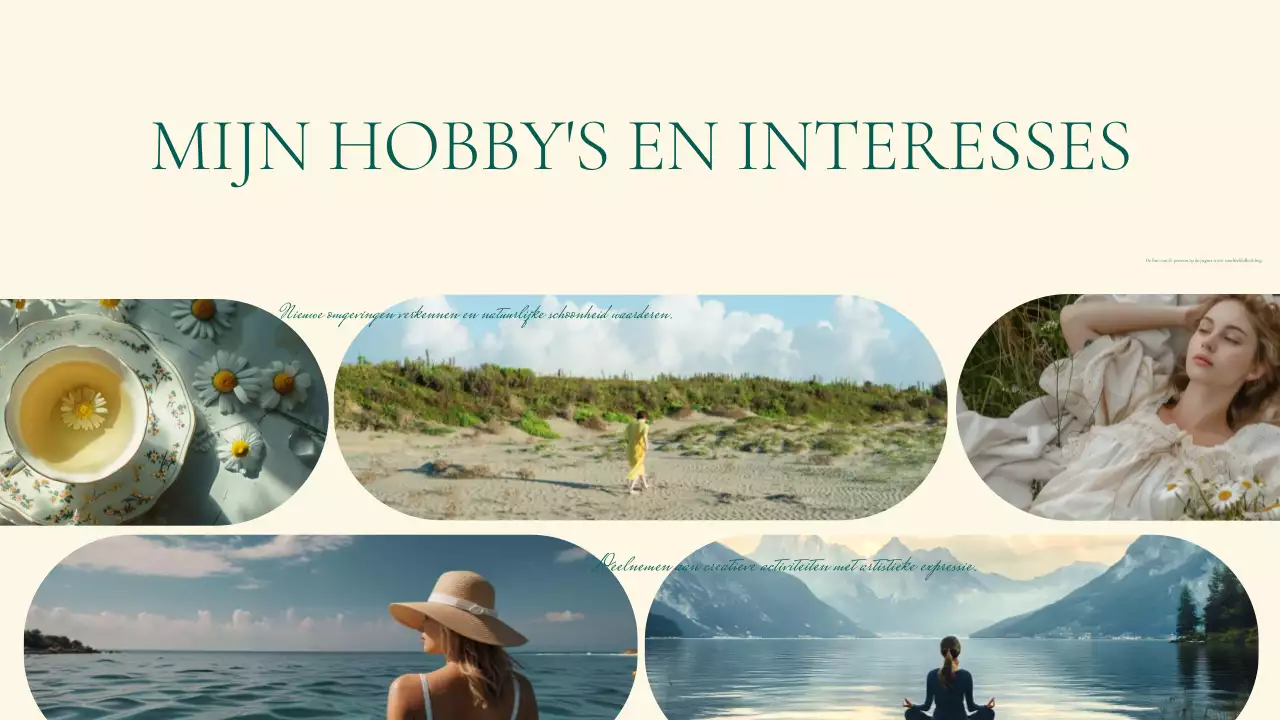 beige elegant lifestyle portfolio