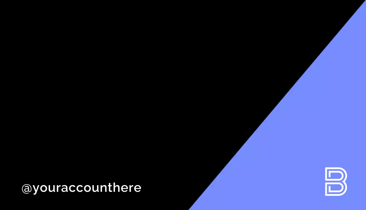 Black Modern Business Card