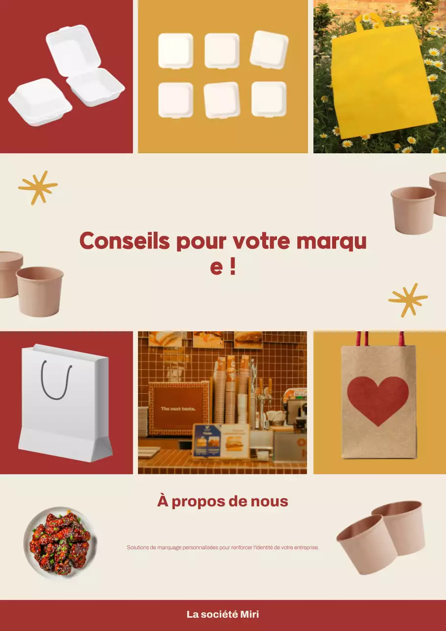 Orange Modern Branding Advertisement