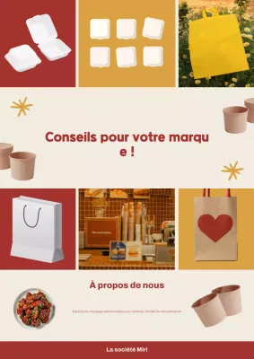 Orange Modern Branding Advertisement