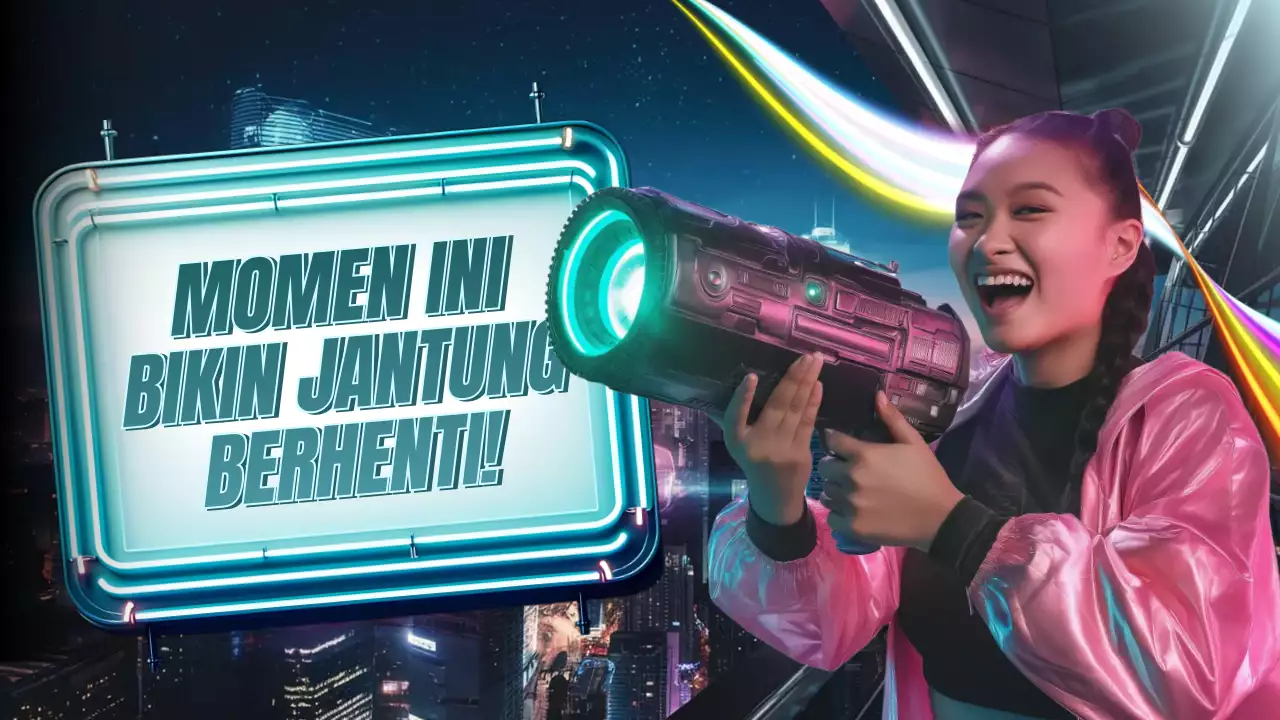 Pink Cyber Gaming Promotion YouTube Thumbnail